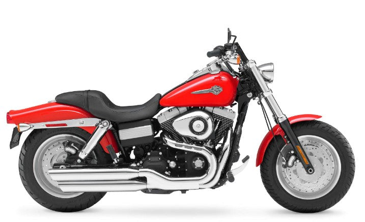 HARLEY DAVIDSON DYNA FAT BOB 2008-2017 (with shortened pipes )