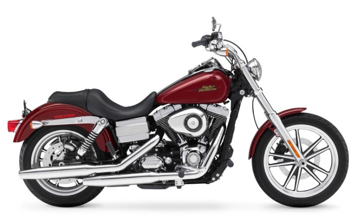 HARLEY DAVIDSON DYNA LOW RIDER 2008-2017 (with shortened pipes )